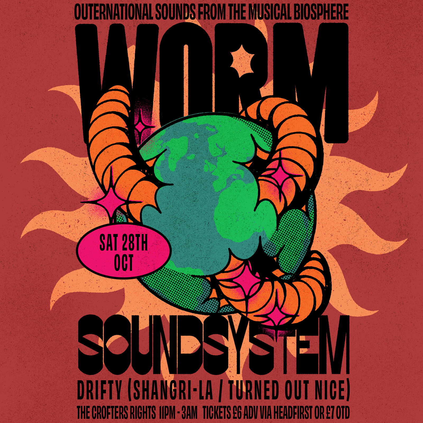 Worm Soundsystem vs. Drifty at Crofters Rights