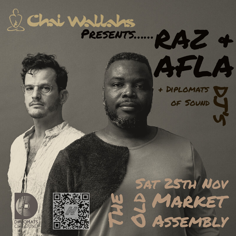 Afrodisiac Ft. Raz & Afla at The Old Market Assembly