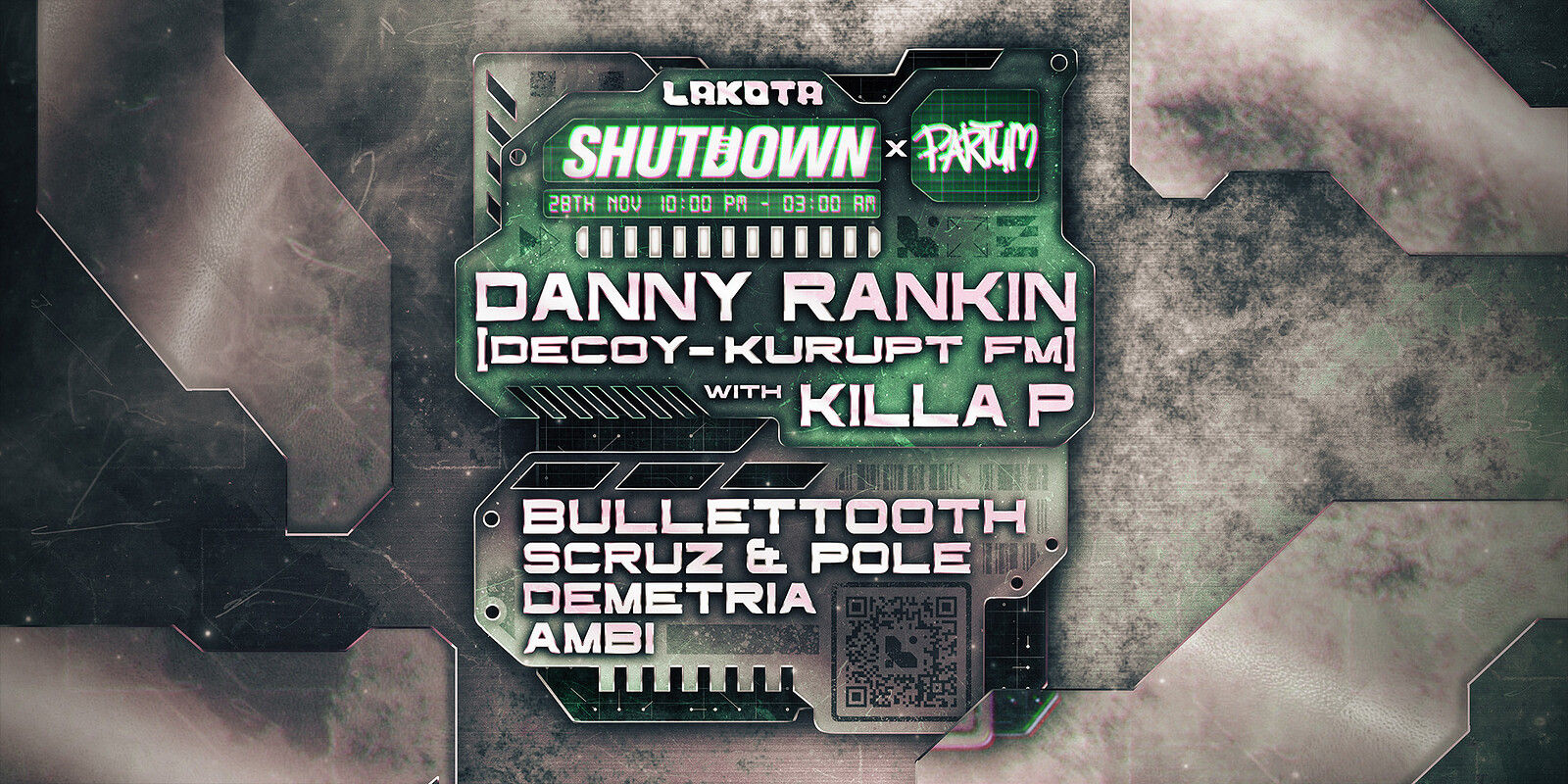 Shutdown X Partum Audio at Lakota