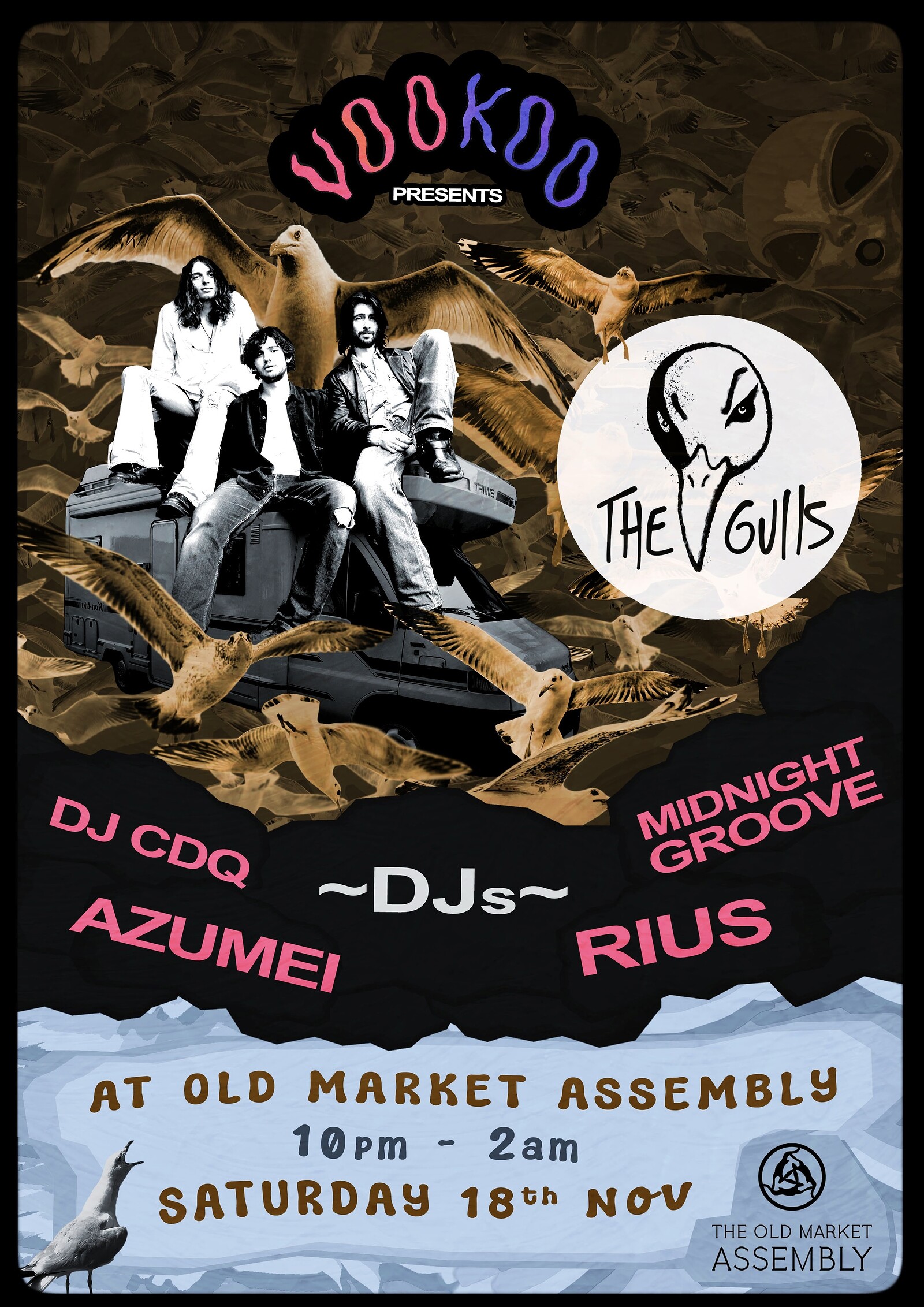 The Gulls + After Party at The Old Market Assembly
