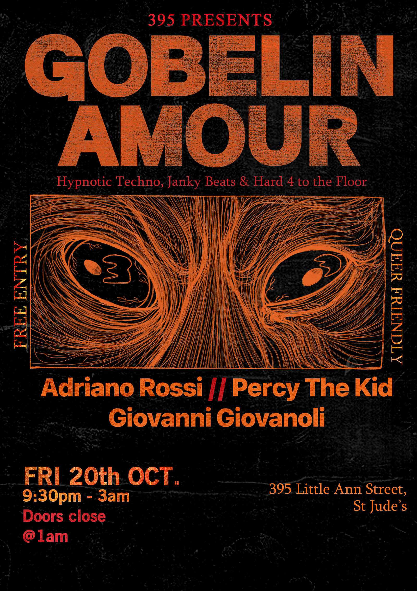 GOBELIN AMOUR w/ Adriano, Giovanni & Percy at 395
