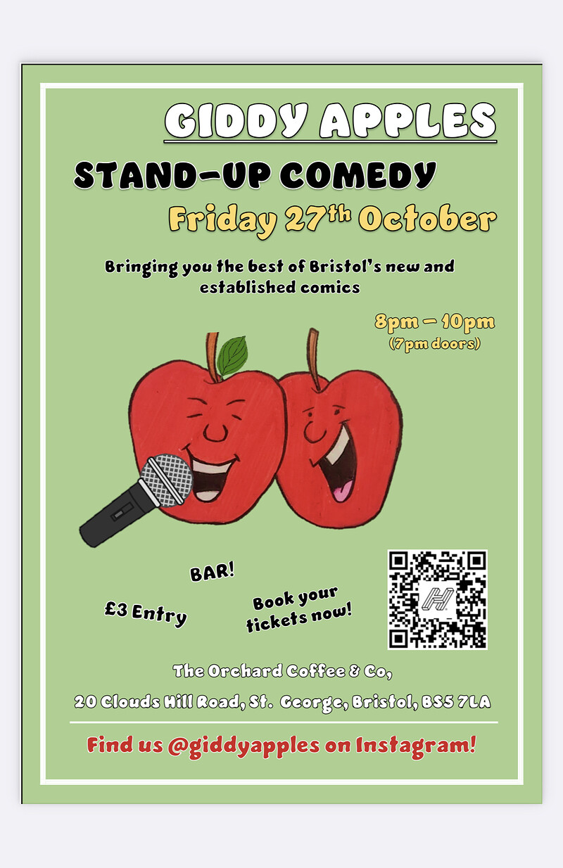 Comedy Night at The Orchard Coffee & Co