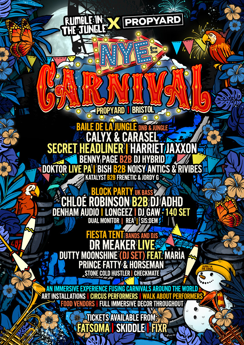NYE: Propyard x Rumble In The Jungle at Propyard