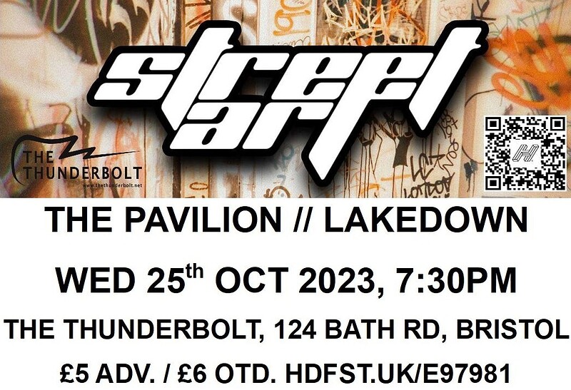 STREET ART // The Pavilion // Lakedown at The Thunderbolt