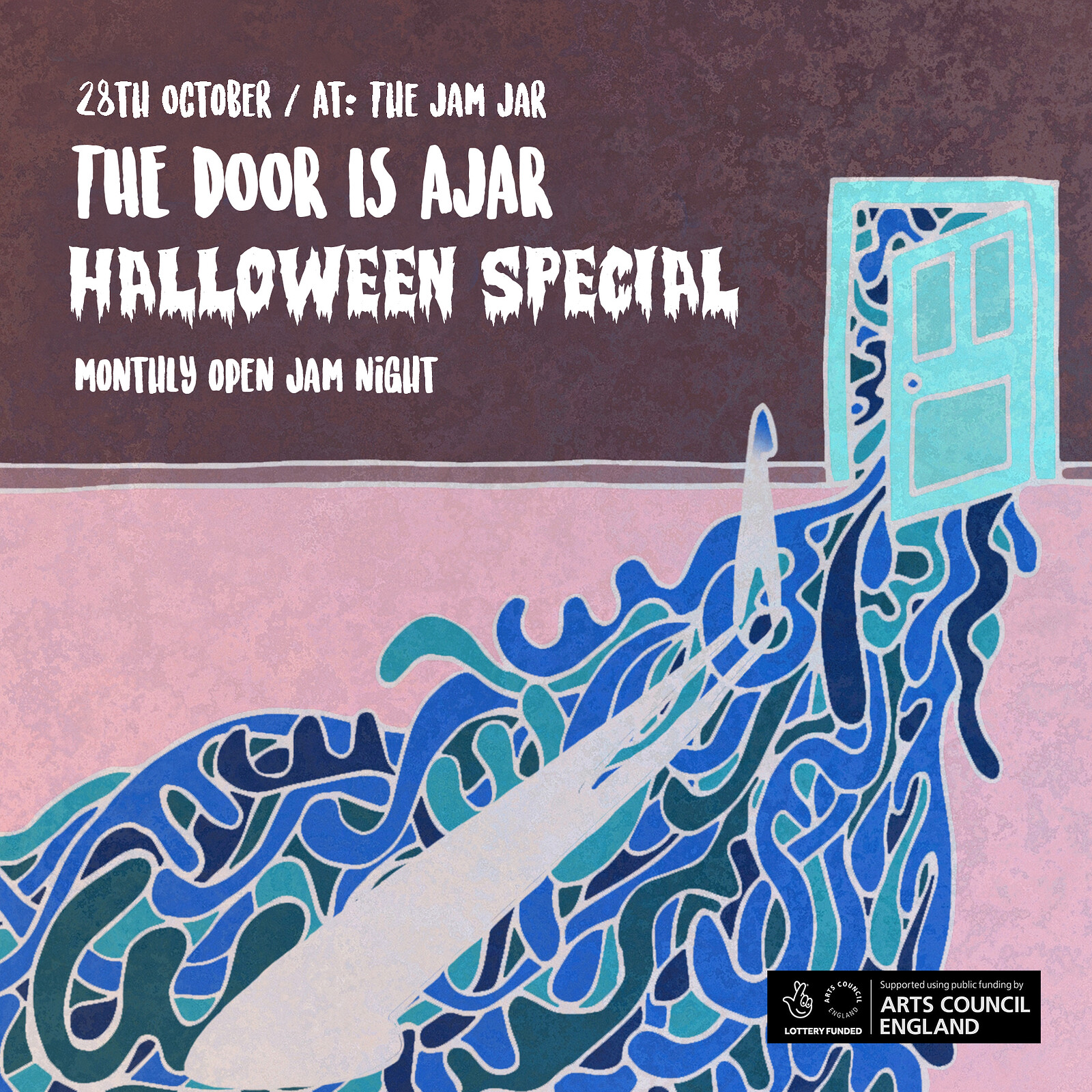 The Door Is Ajar - Spooky Edition at The Jam Jar