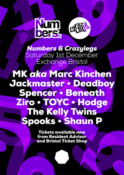Numbers & Crazylegs at Exchange