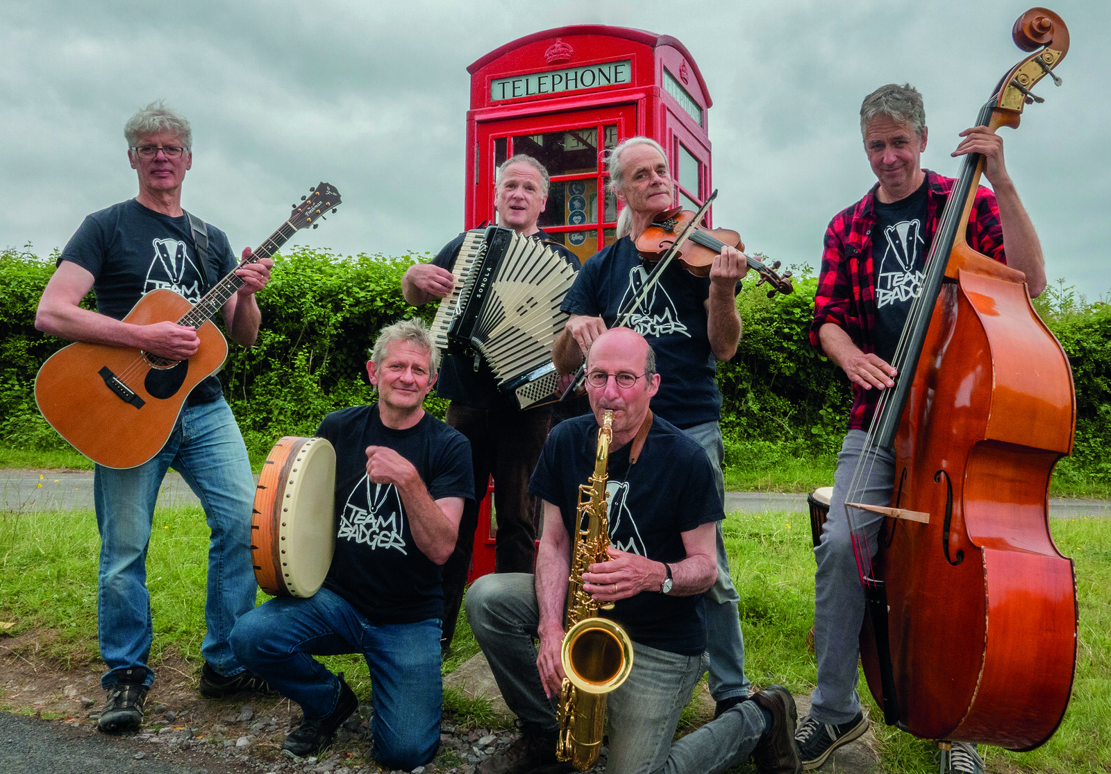 Blue Badgers - Fundraiser for UTEA at Under the Edge Arts, Wotton