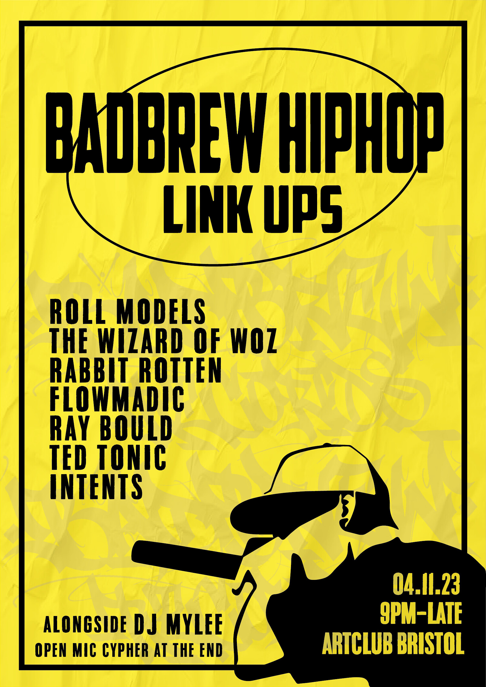 Bad Brew Hip Hop Link Ups at Art Club