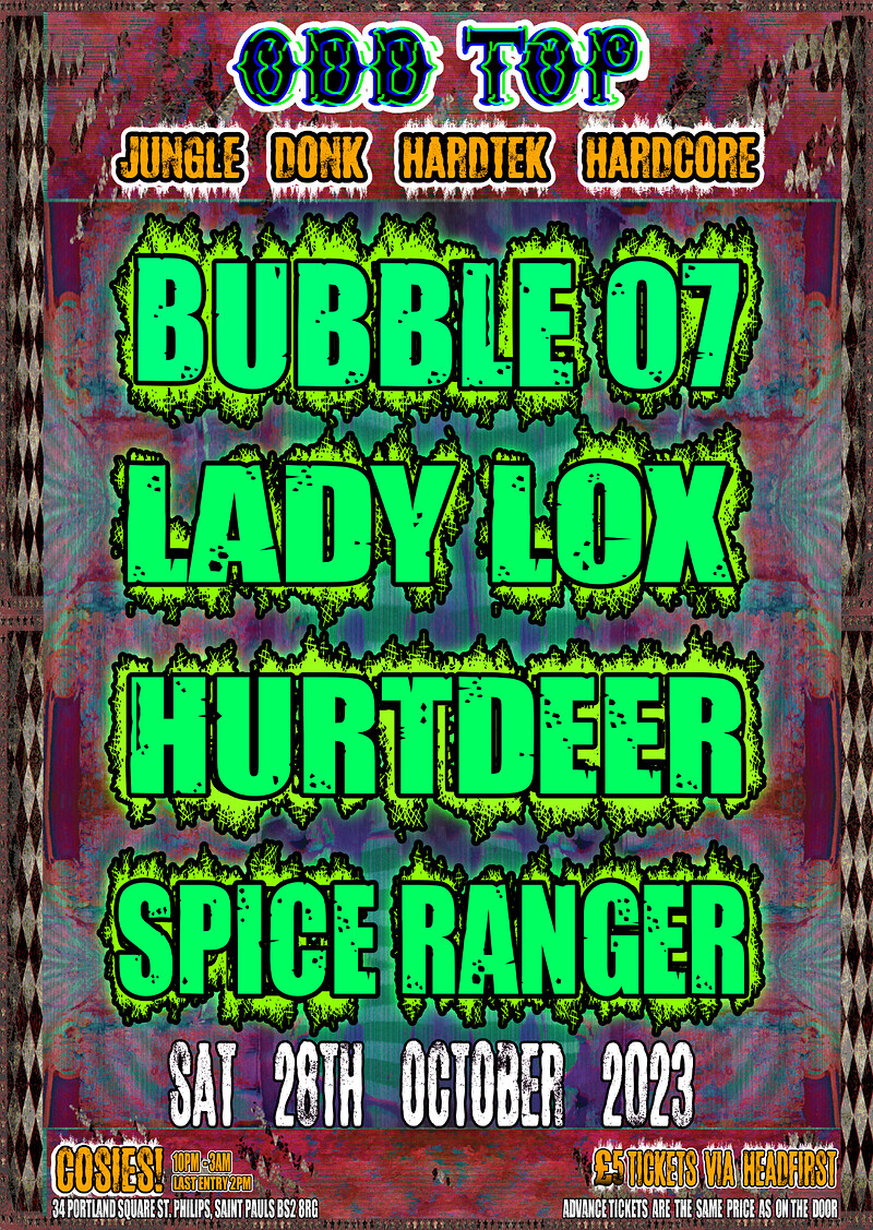 Odd Top: DONK - RAVECORE - JUNGLE - HARDTEK at Cosies