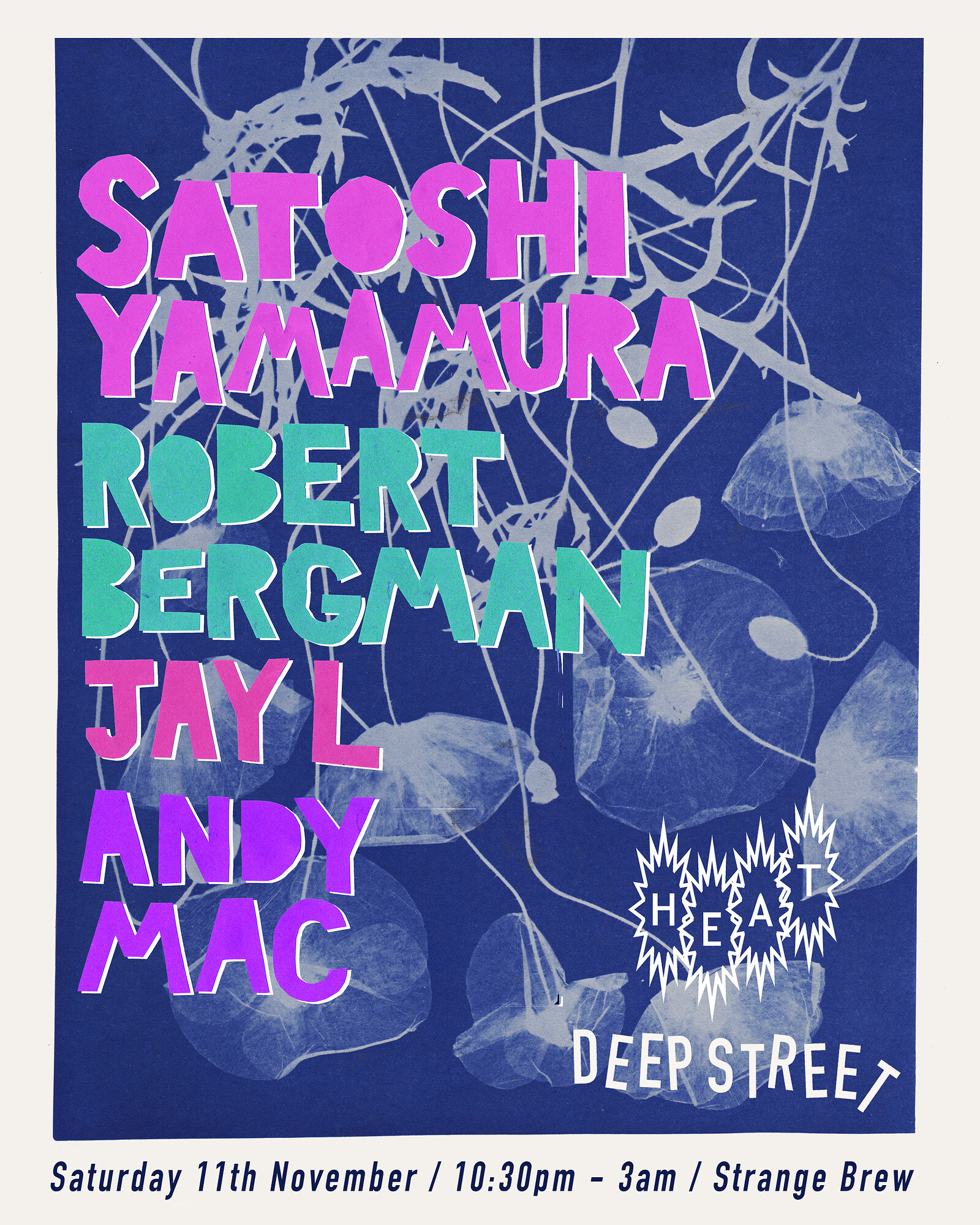 Deep Street w/ Robert Bergman & Satoshi Yamamura at Strange Brew