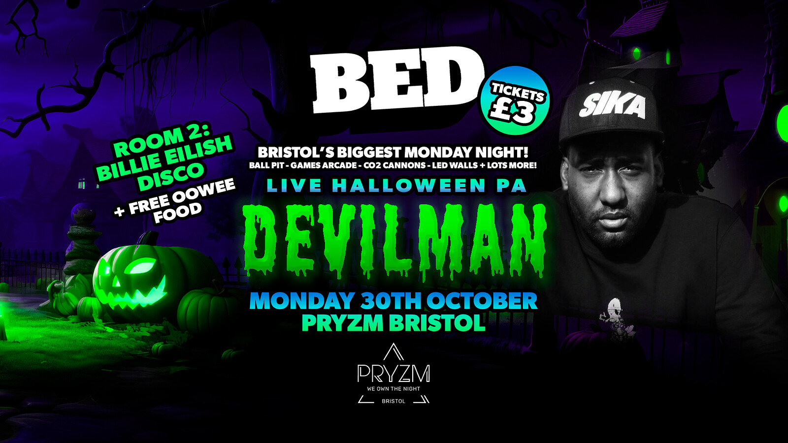 BED Mondays • Devilman at Pryzm Bristol