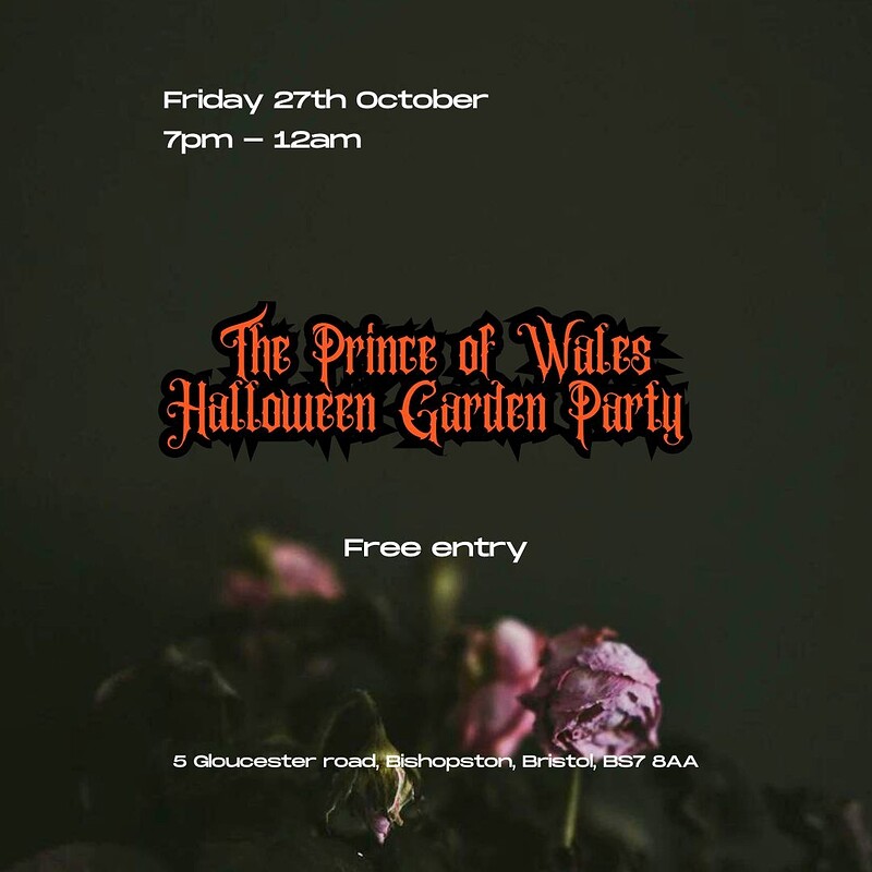 The Prince of Wales Halloween Garden Party at Prince of Wales