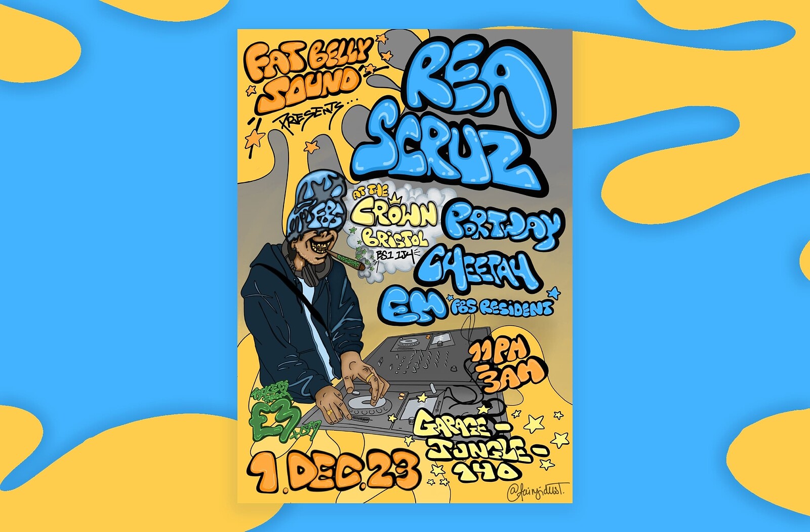 FatBelly Sound Presents: Rea & Scruz at The Crown