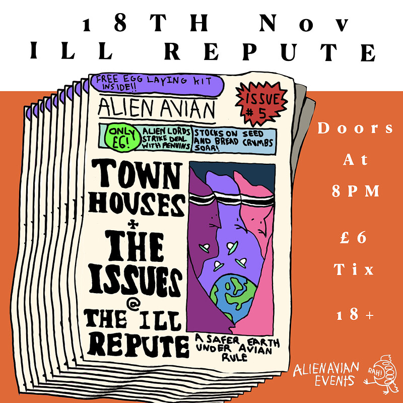 Townhouses + The Issues at The Ill Repute