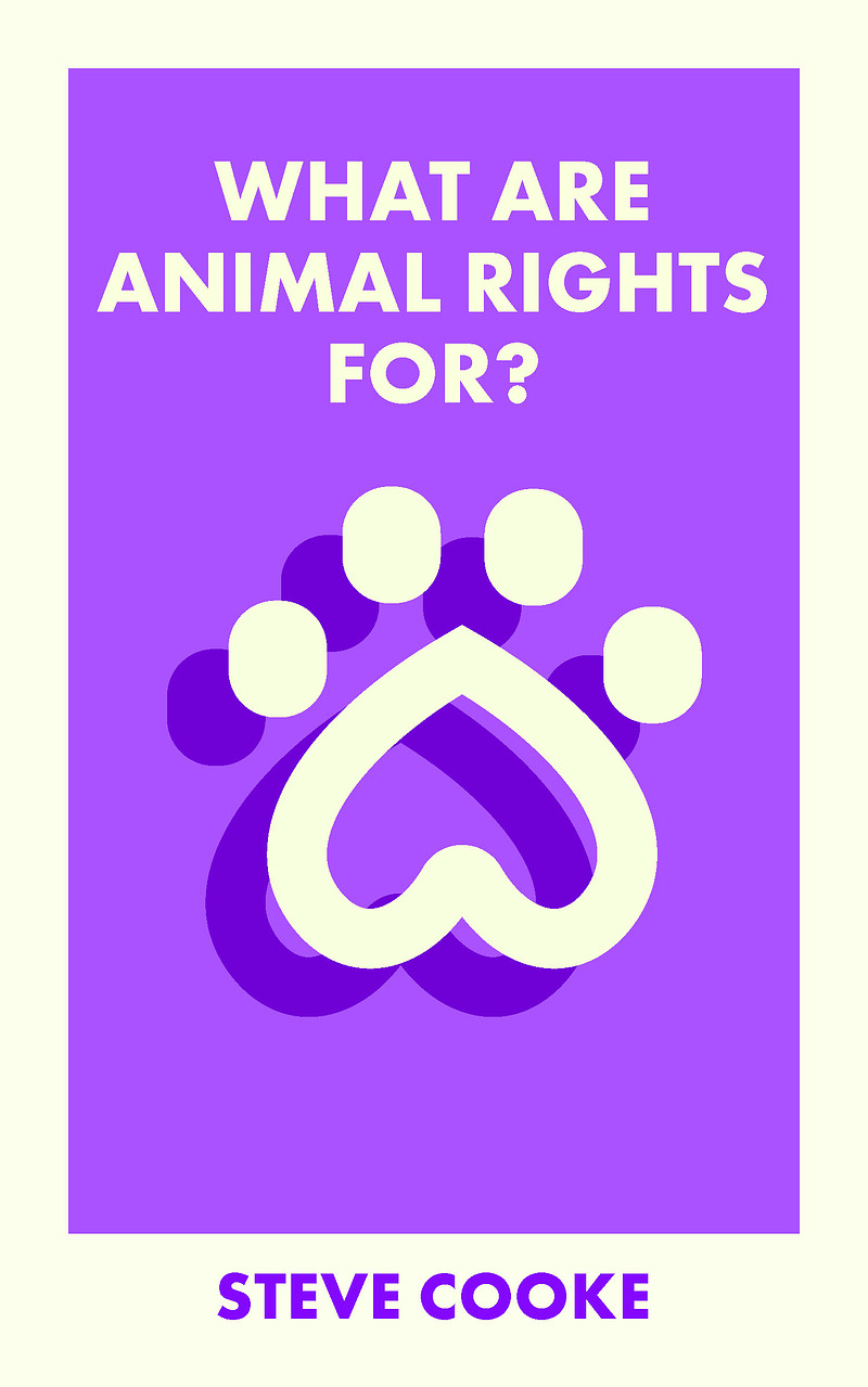 What are Animal Rights for? launch with Steve Cook at Bookhaus