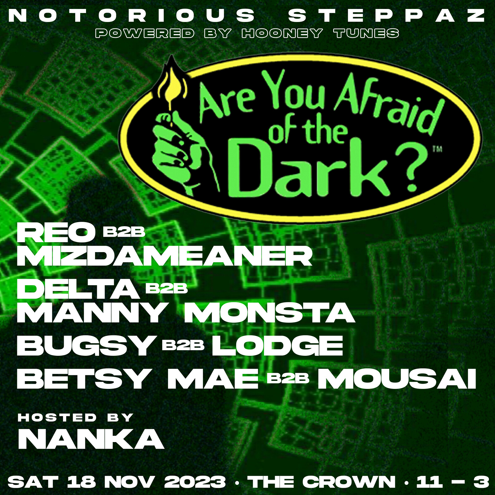 Notorious Steppaz - Strictly Old Skl Darkside DnB at The Crown