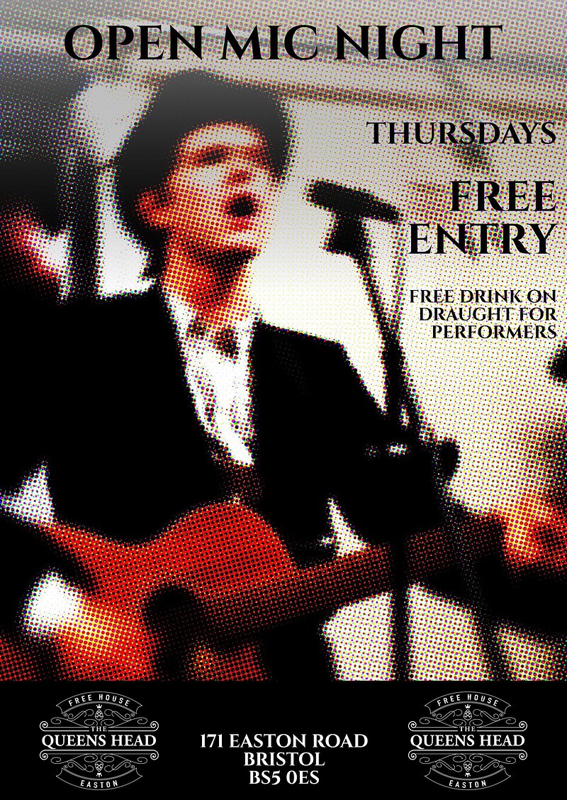 Open Mic at Queens Head Easton