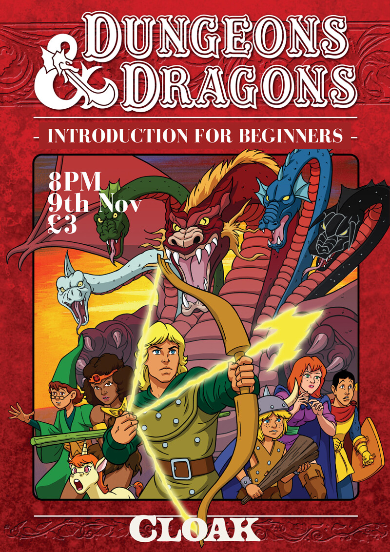 Intro to Dungeons & Dragons at Cloak