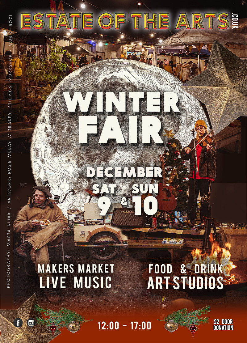 Winter Fair: Christmas Market & Open Art Studios at Estate of the Arts