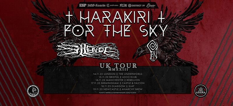 Harakiri For The Sky + ELLENDE + FEN at Loco Klub