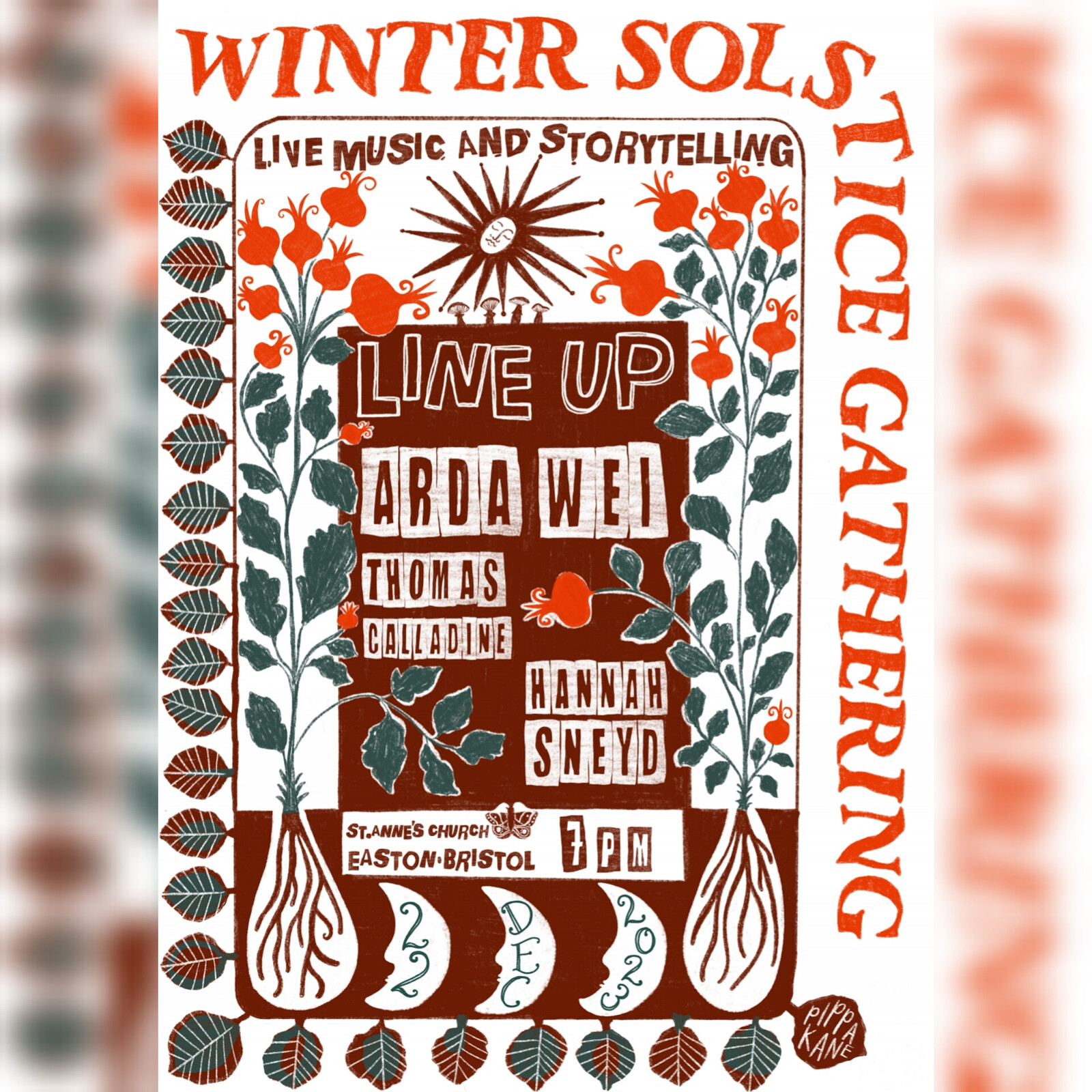 WINTER SOLSTICE BRISTOL GATHERING / MUSIC & STORY at St Anne's Church, St Leonard's Rd, Eastville, Bristol BS5 6JN