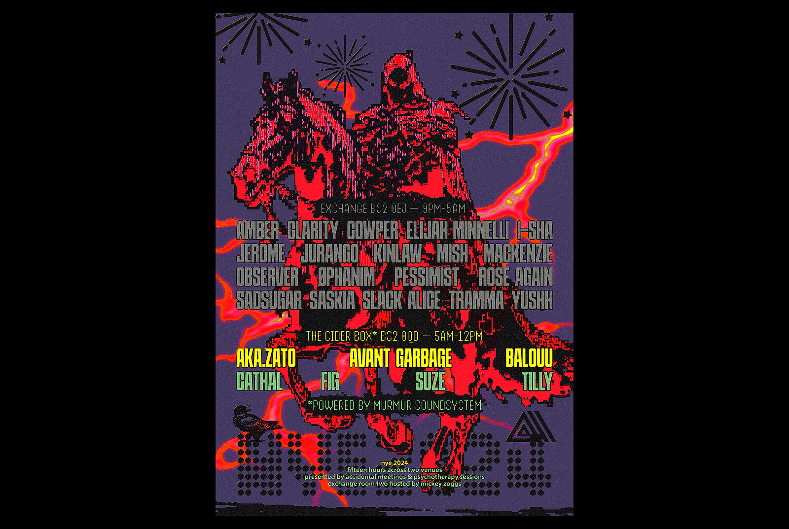 AM x PTS NYE Afterparty 2024 at The Cider Box Tap Room