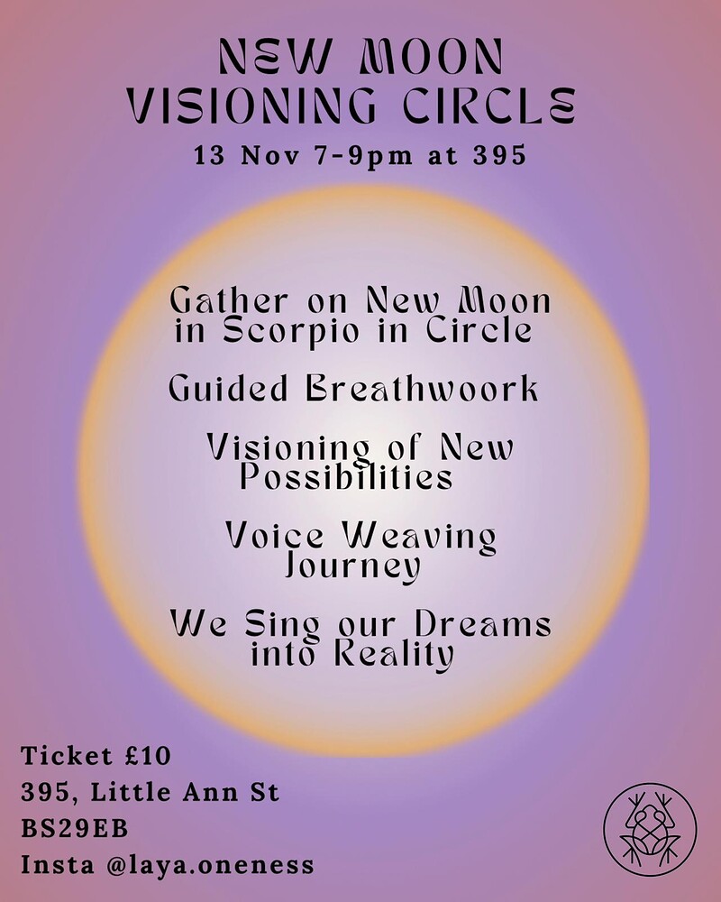 L A Y A: New Moon Visioning Circle at 395