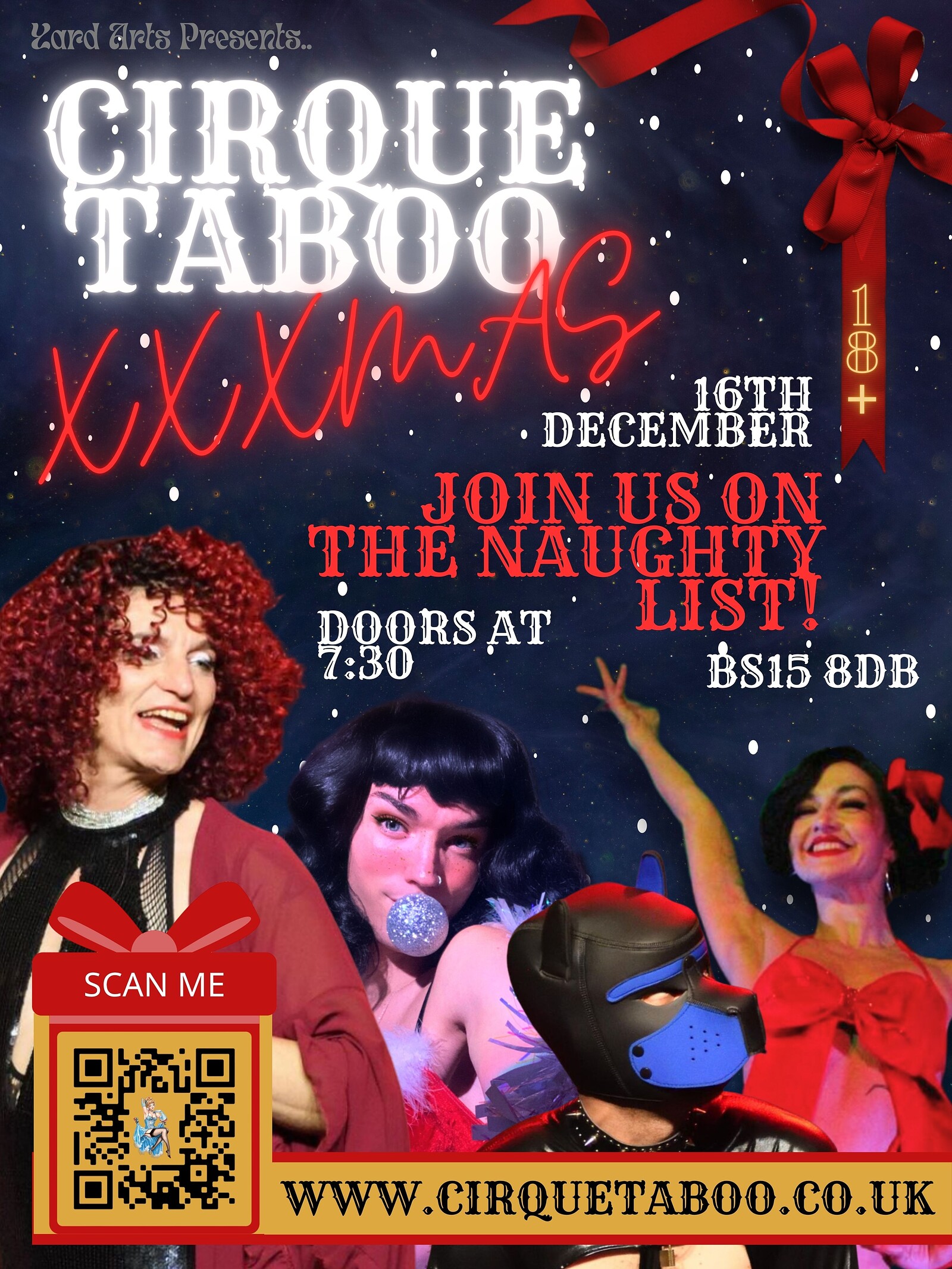 Cirque Taboo Present XXXMAS at YardArts
