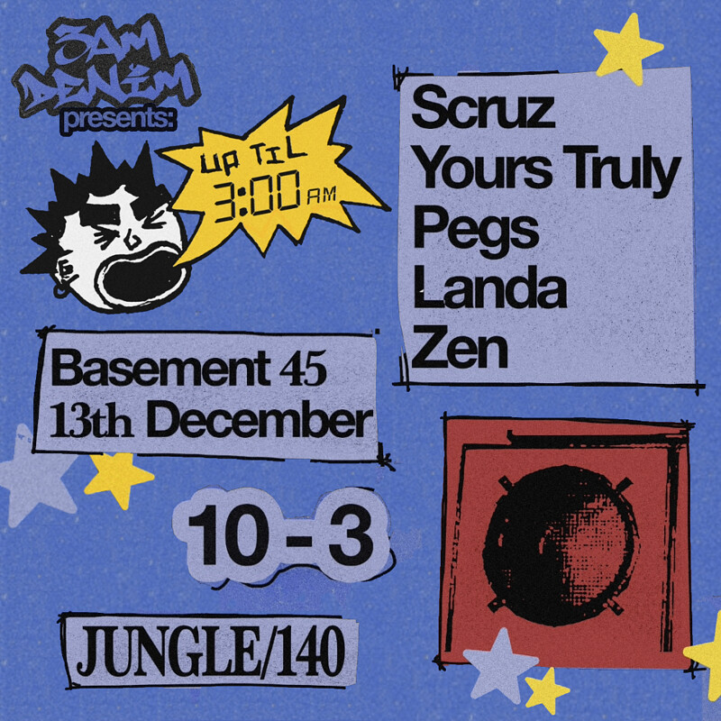 Up til’ 3am at Basement 45