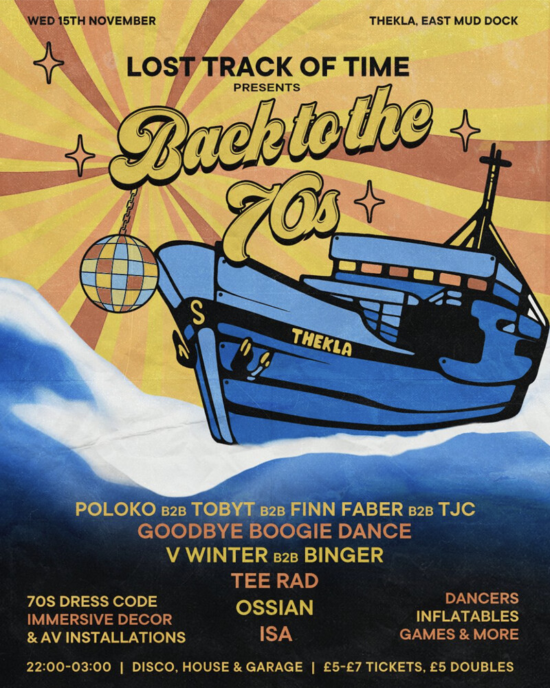 Lost Track of Time - Back To The 70s at Thekla