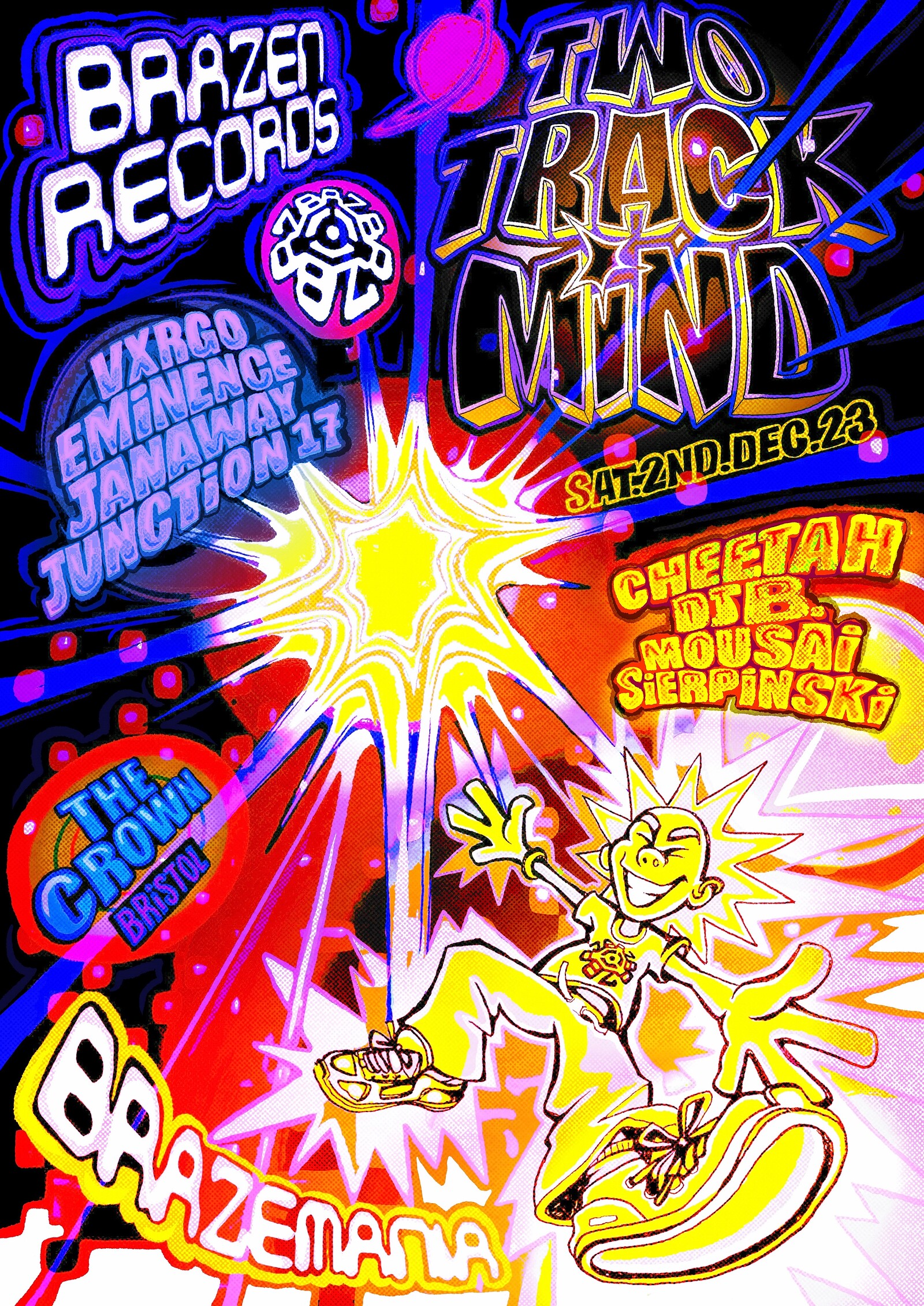 Brazen Records presents: Two Track Mind at The Crown