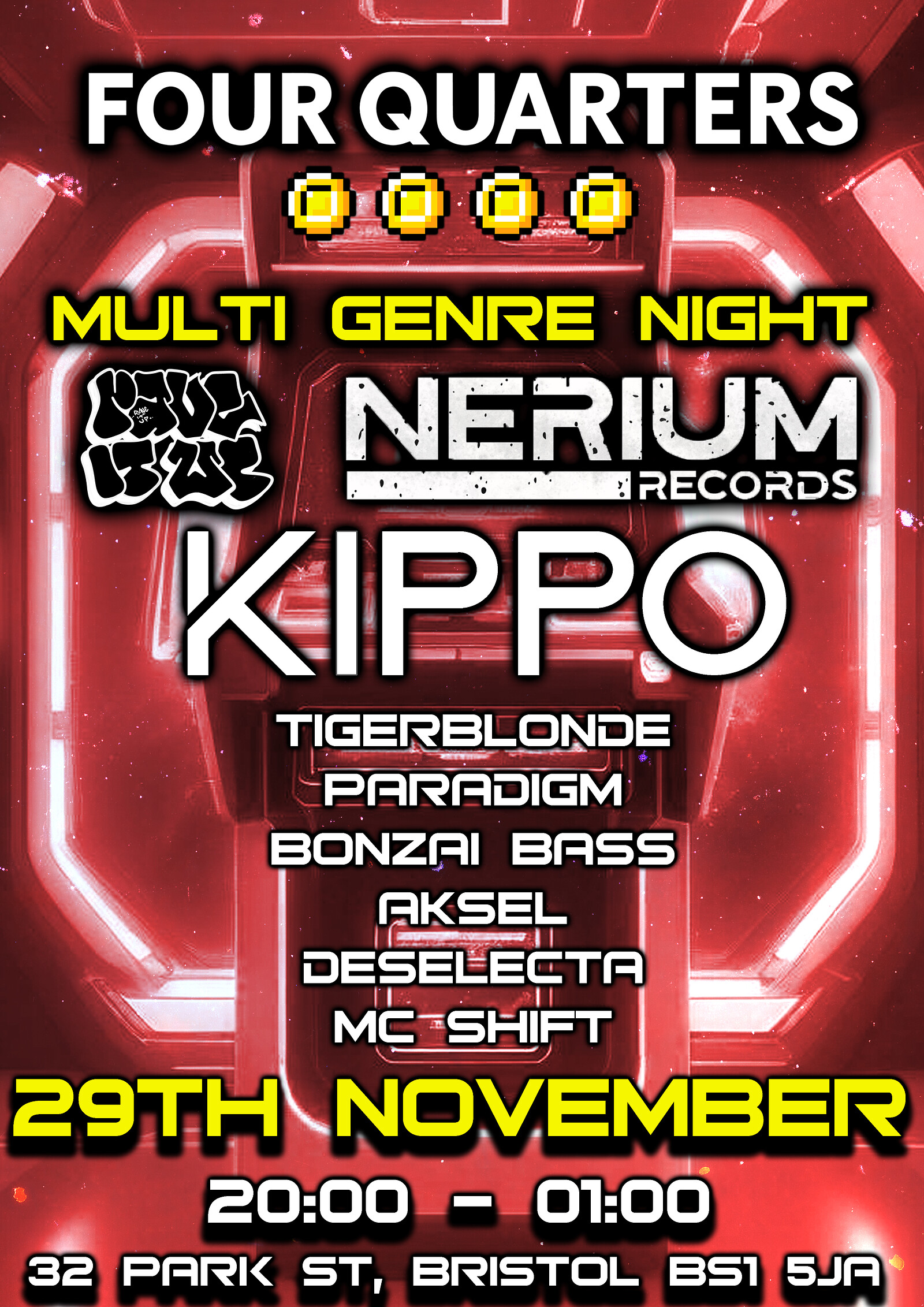 Rave It Up X Nerium Records: Kippo at Four Quarters
