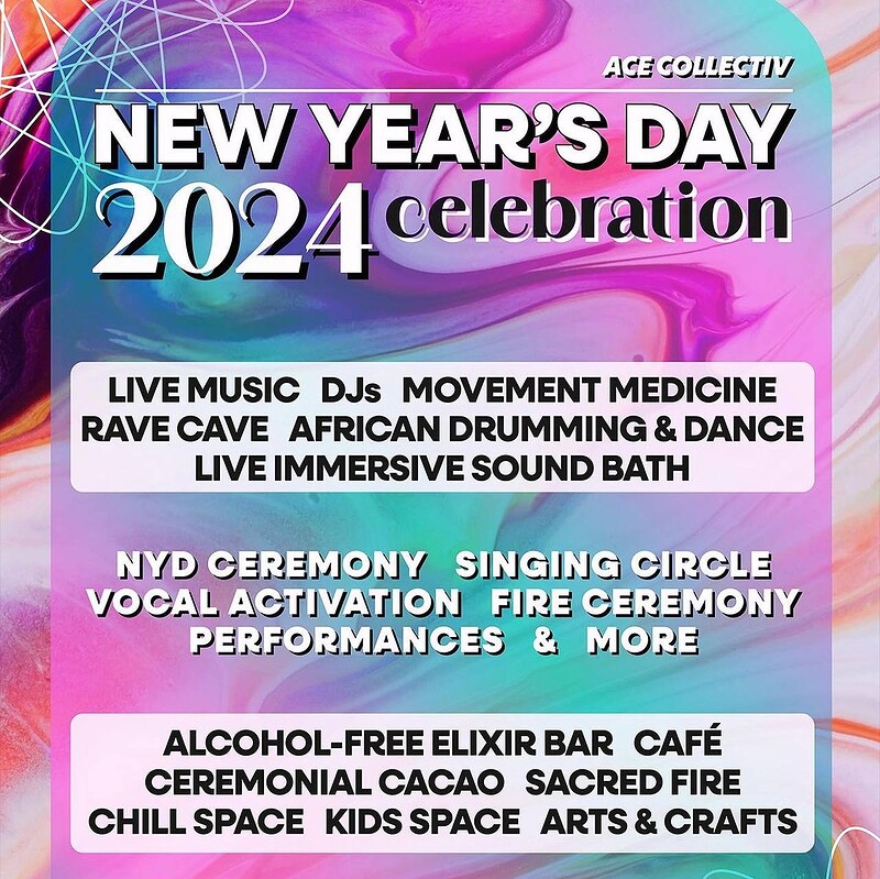 New Year's Day Celebration 2024 at The Mount Without