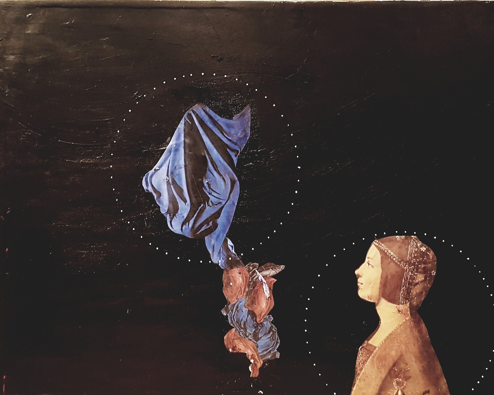 Black Paintings by Ergo Phizmiz at L'Etoile Studio