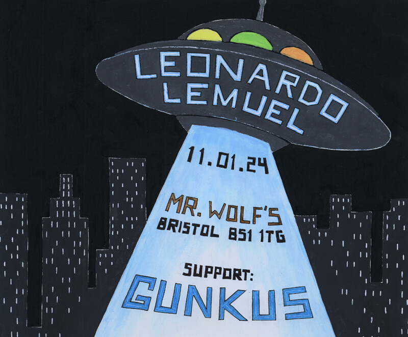 Leonardo Lemuel + Gunkus at Mr Wolfs