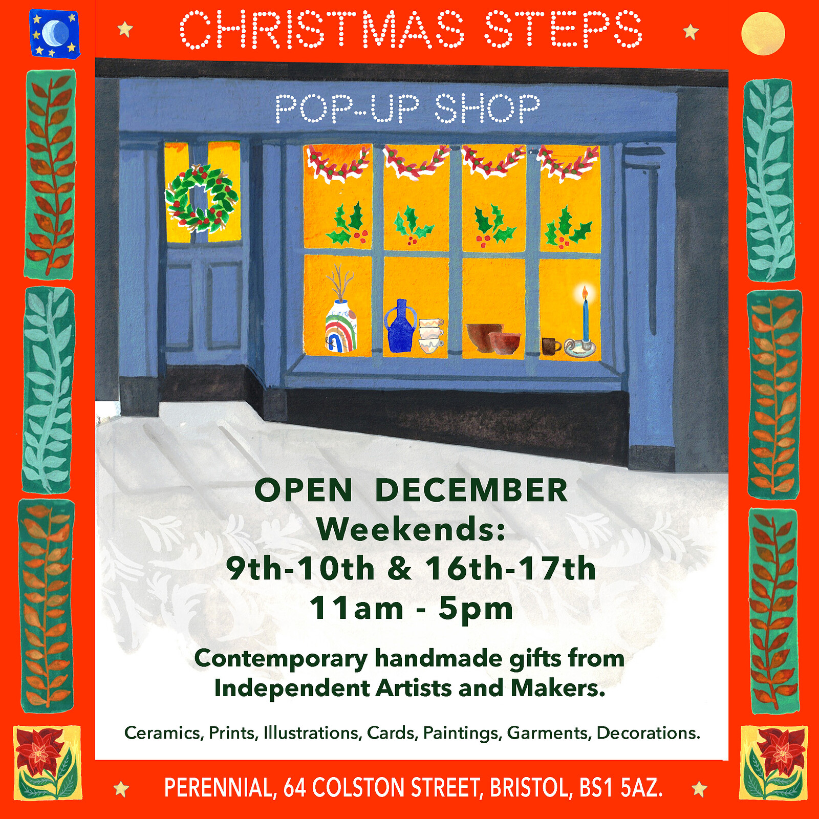 Christmas Steps Pop-up Shop at Perennial Gallery