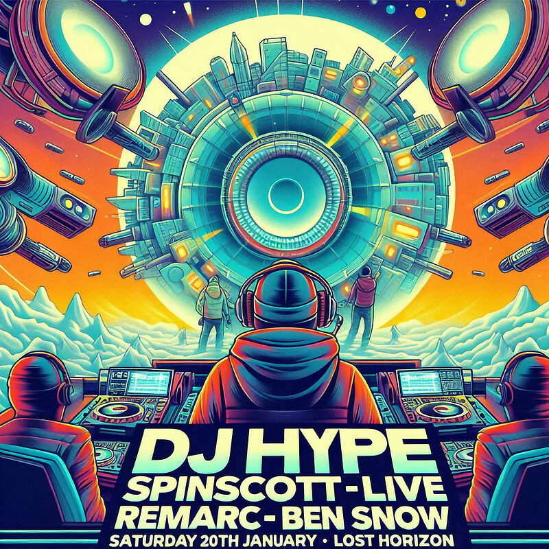 DJ Hype, Spinscott & Remarc.. at Lost Horizon
