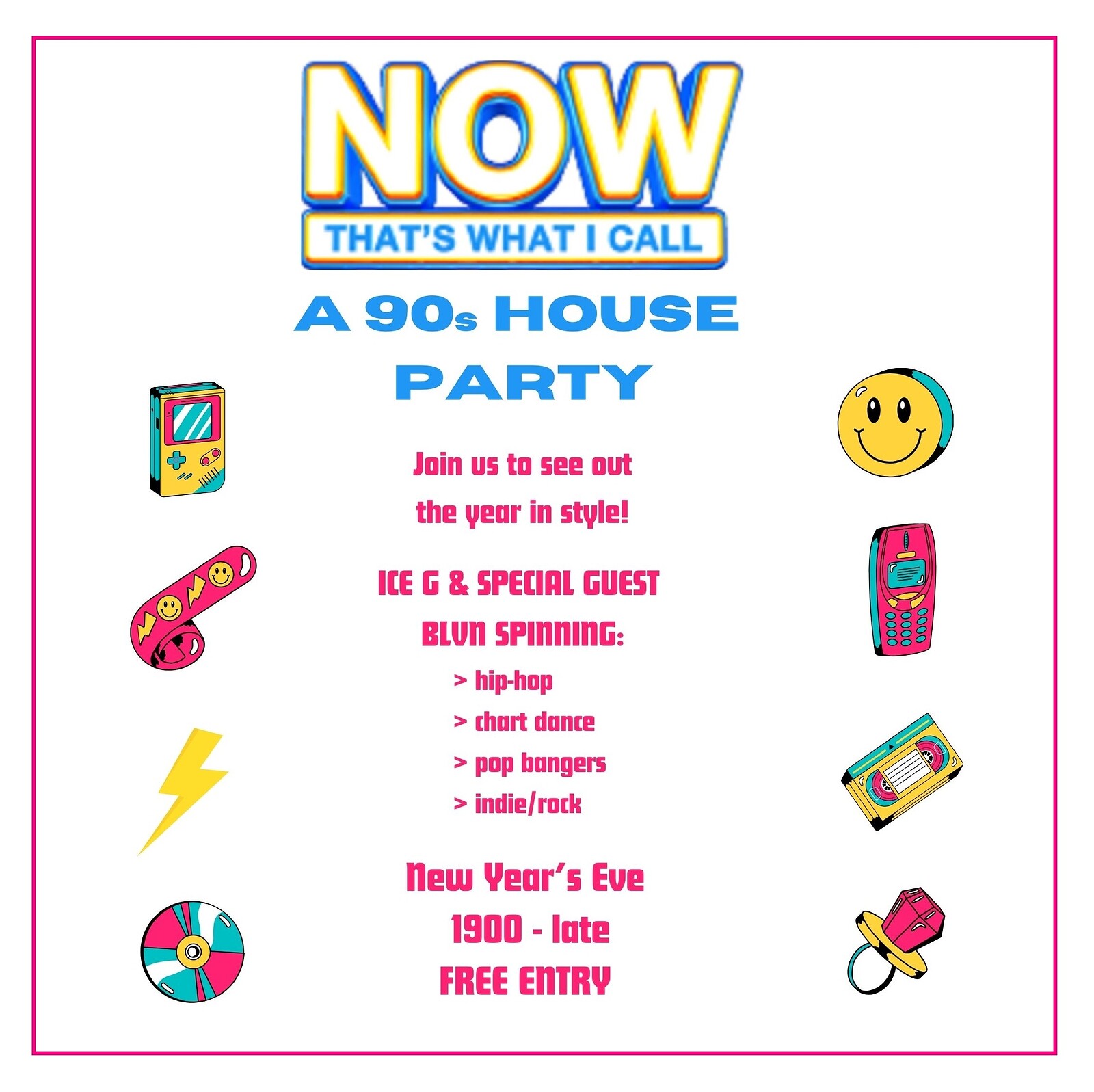 To The Moon NYE - 90s House Party at To The Moon