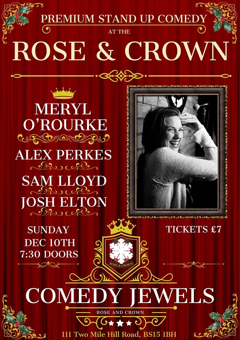 Comedy Jewels at The Rose and Crown