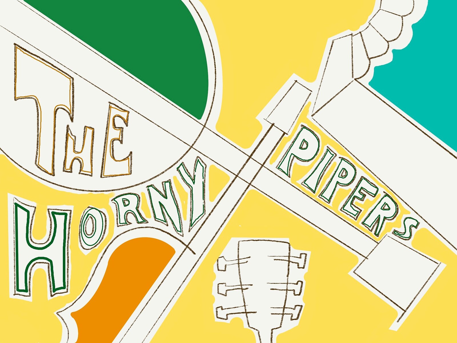 The Horny Pipers Session at Beercosm & The Brewers Droop