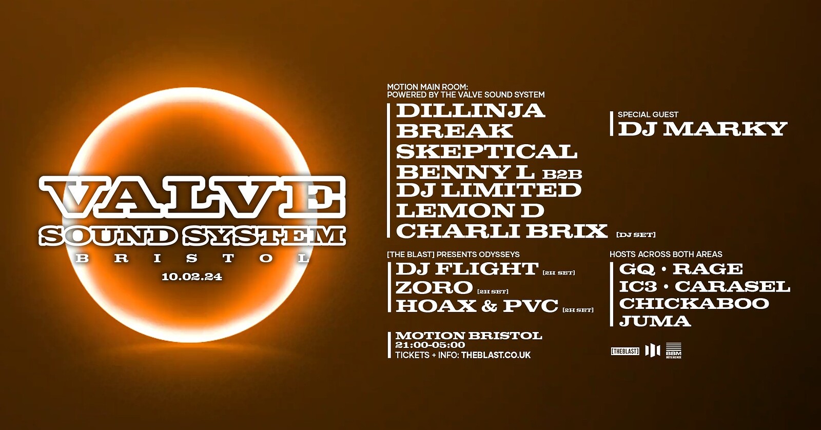 Valve Sound System Bristol 2024 at Motion