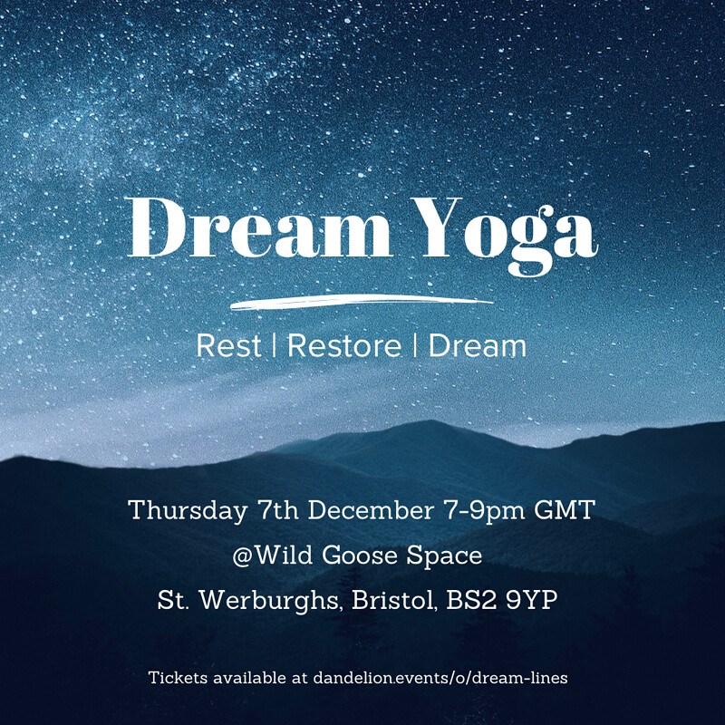 Dream Yoga Workshop: Learn to Lucid Dream at Wild Goose Space