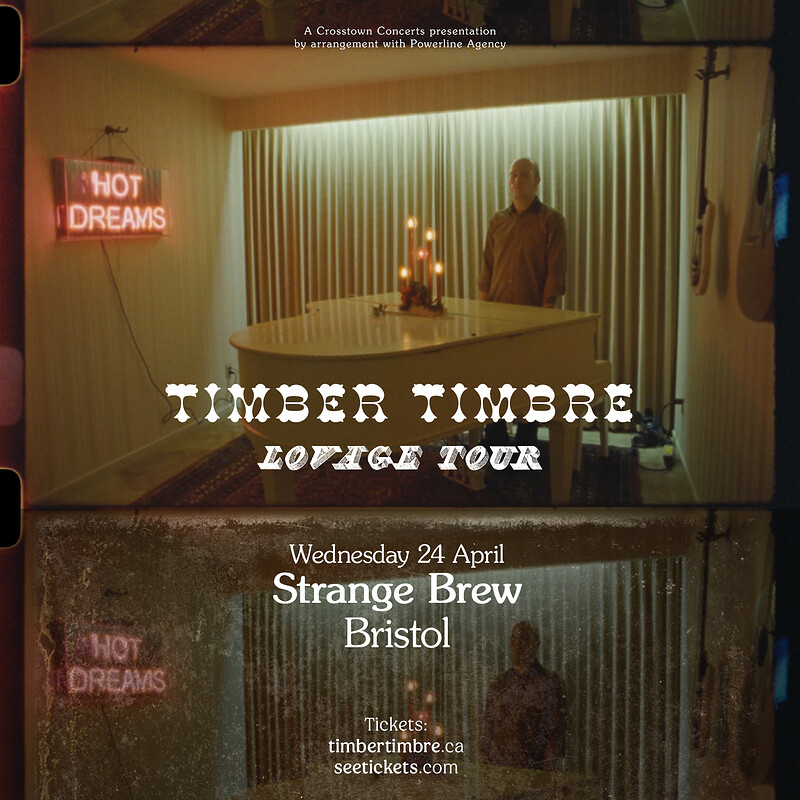 Timber Timbre + Dino Brandão at Strange Brew