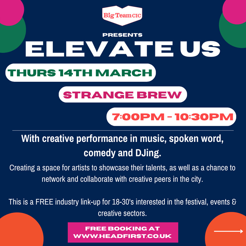 Big Team presents: Elevate Us at Strange Brew