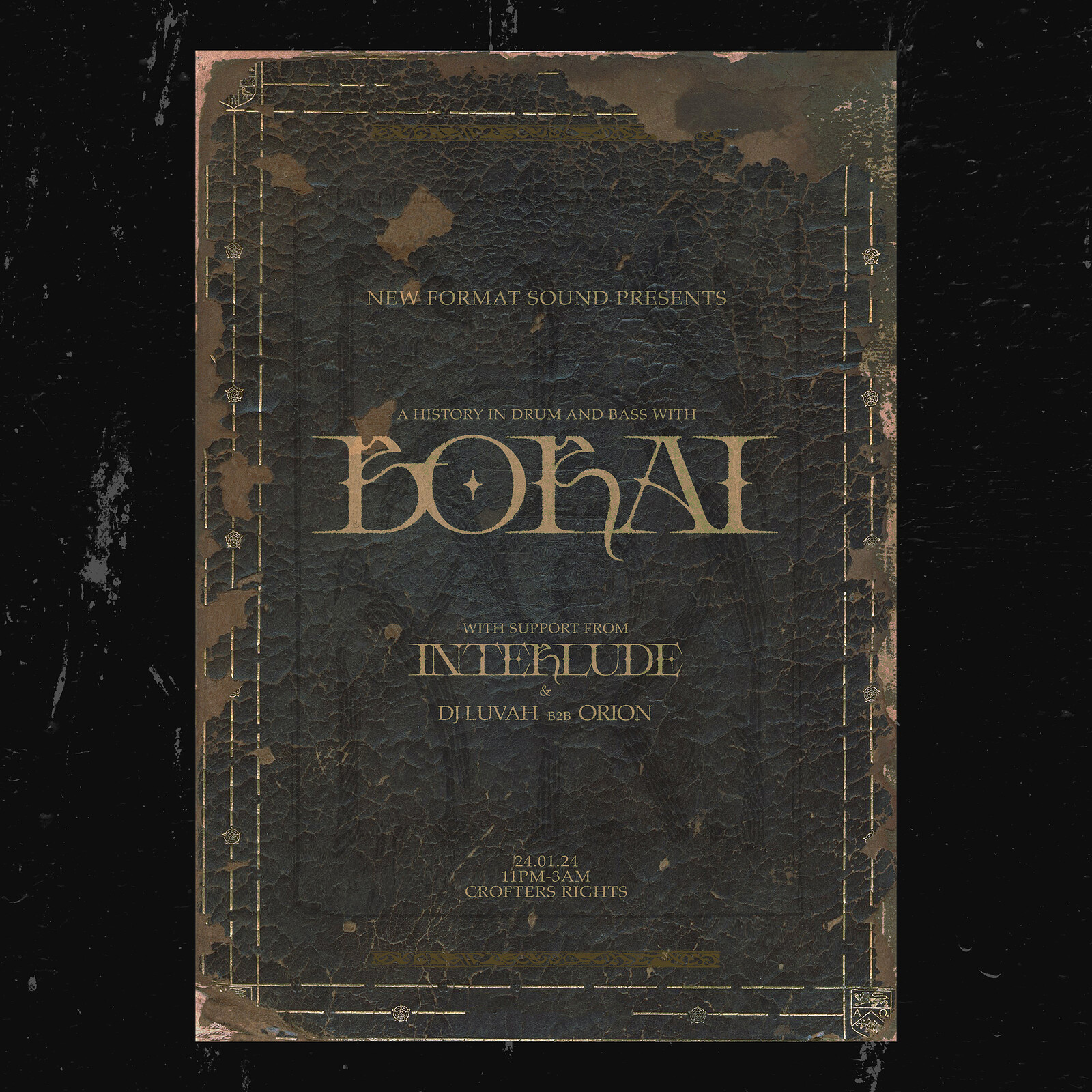 A History in Drum and Bass, with Borai at Crofters Rights