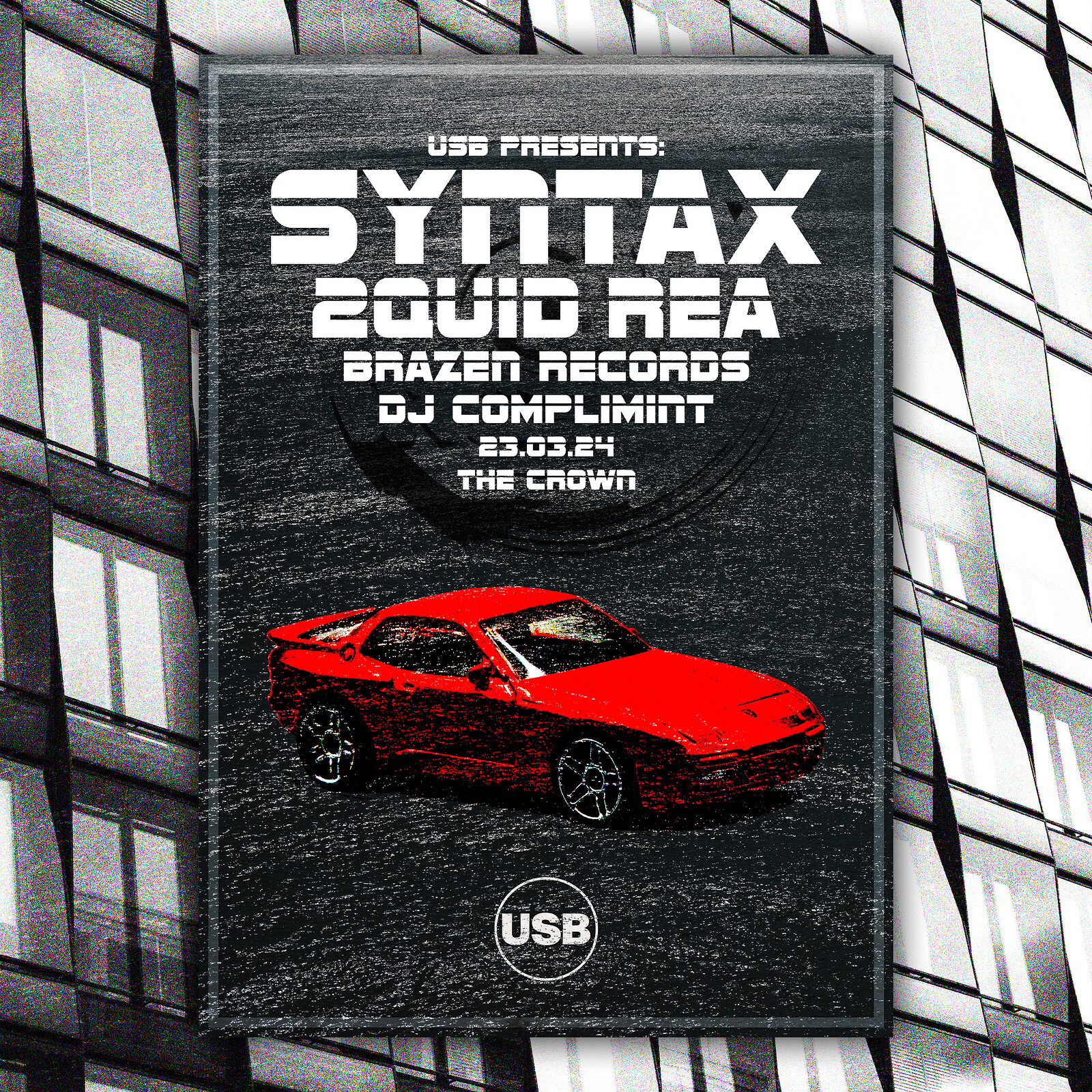 USB Presents: Syntax at The Crown