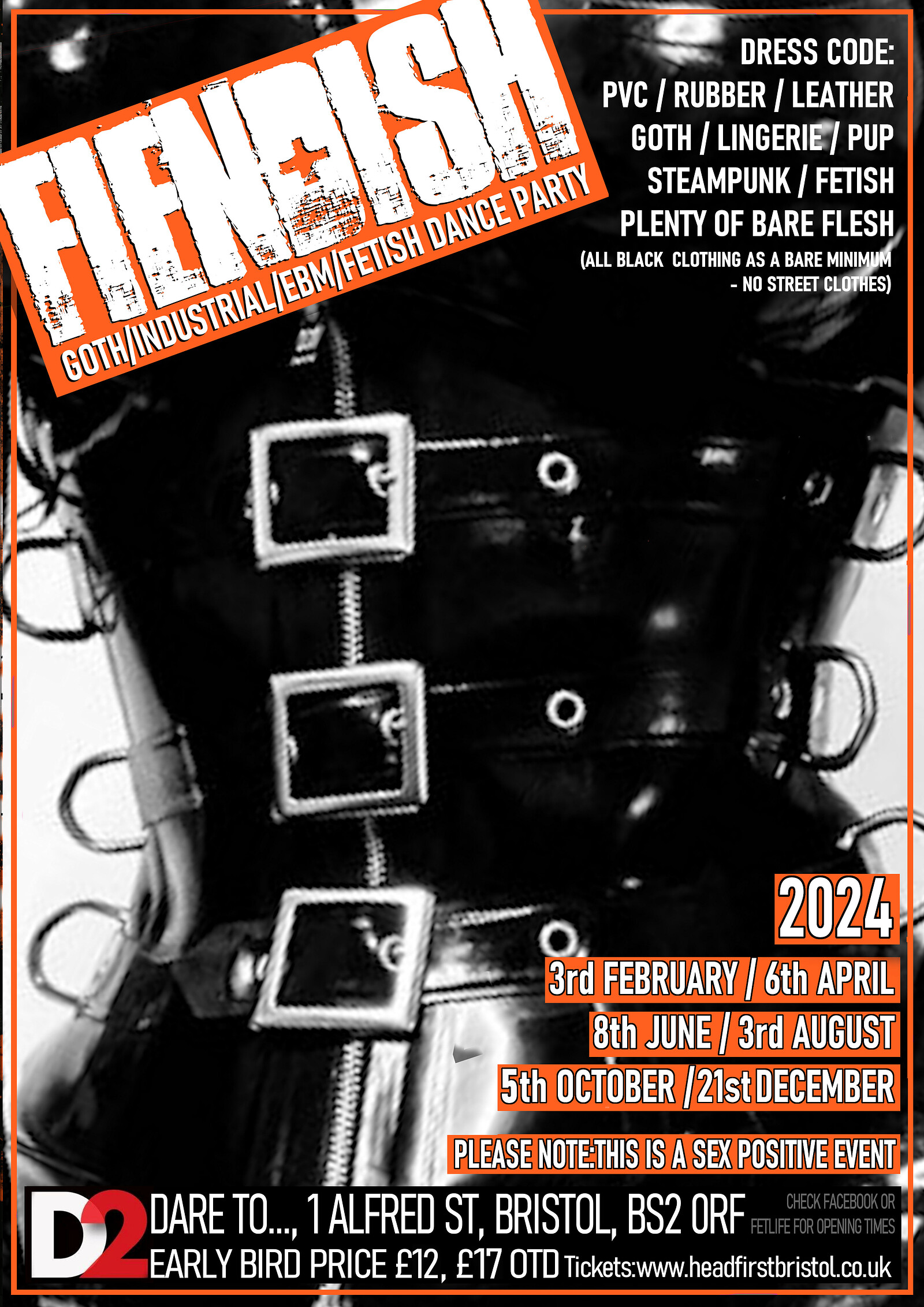 F I E N D I S H - Tix OTD £17 at Dare to Club