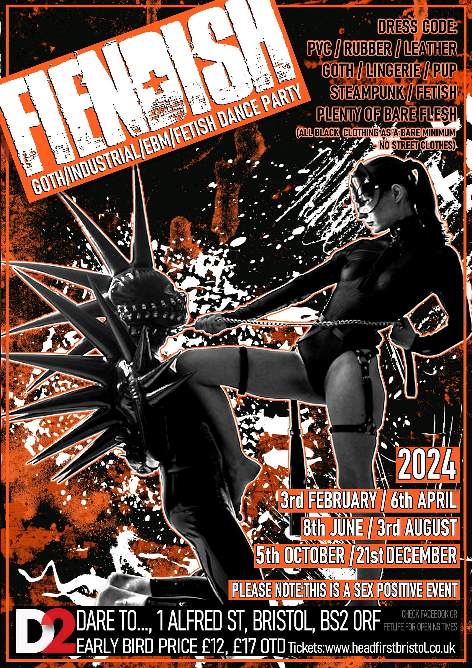 F I E N D I S H - Tickets available OTD £17 at Dare to Club