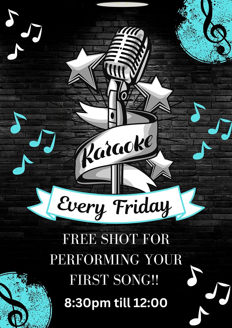 Sportsmans karaoke at sportsmans