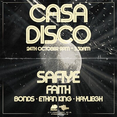 Casa Disco Presents.. Safiye w/ Faith, & More at After Dark